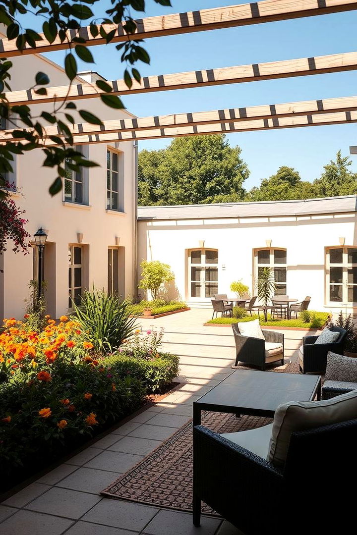 Sunlit Courtyard - 22 Nursery Garden Ideas