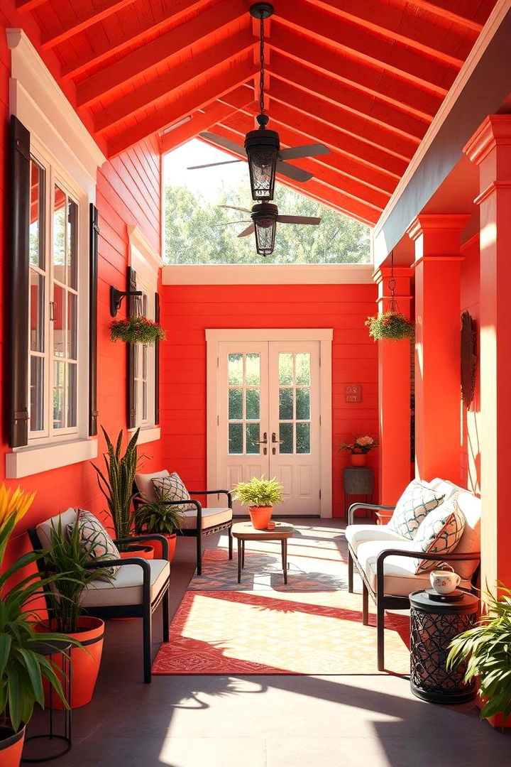 Sunny Coral - 22 Porch Paint Colors