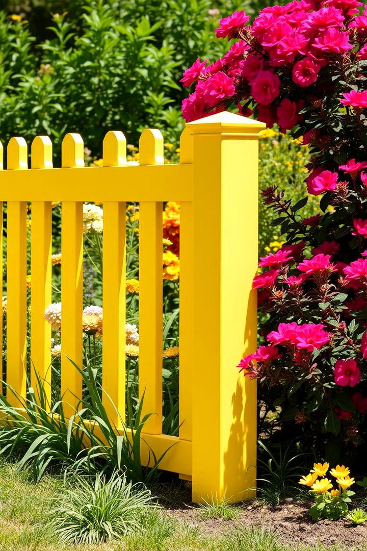 Sunny Yellow Brightness - 22 Vinyl Fence Colors
