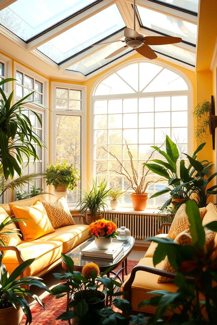 Sunroom Radiant Warm Light - 22 Warm Color Palettes for Every Room in the House