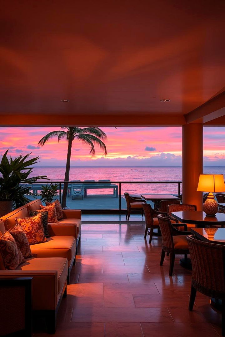 Sunset Inspired Lounge - 22 Florida Room Ideas