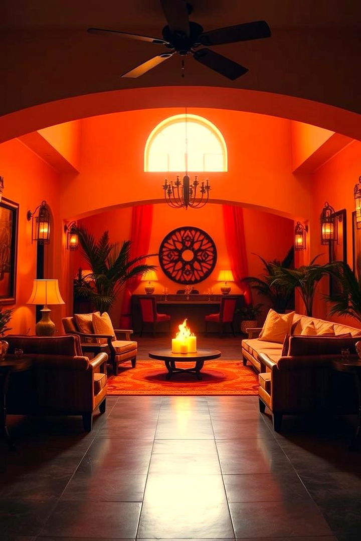 Sunset Orange Fiesta - 22 Mexican Interior Paint Colors