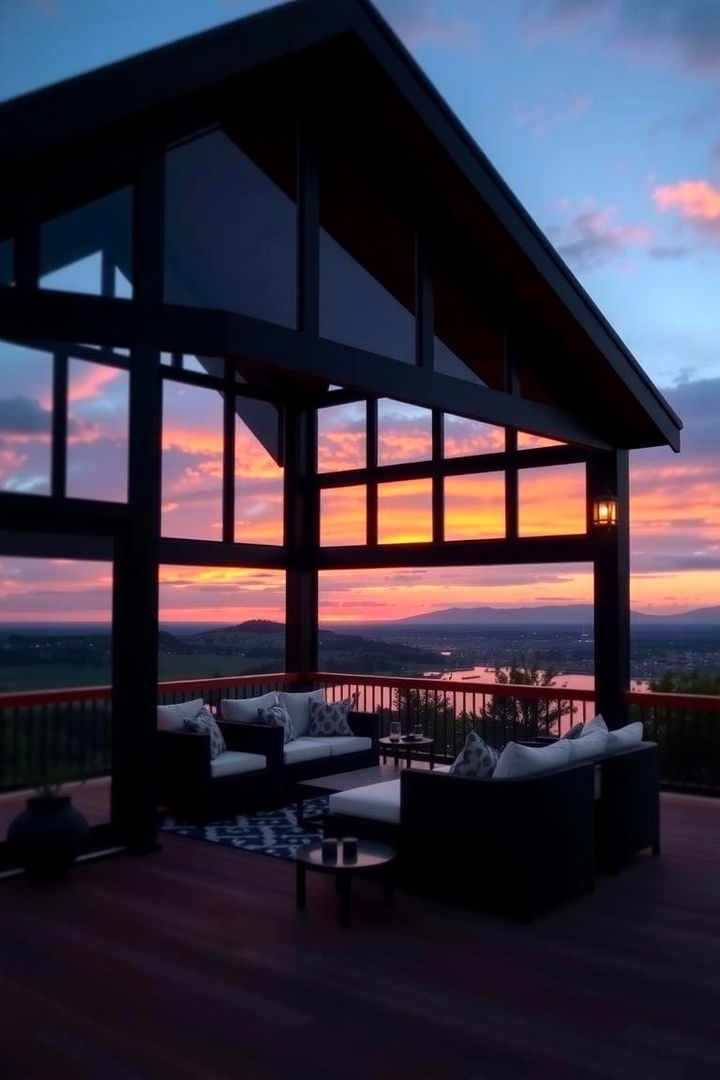 Sunset Viewing Pavilion Gazebo - 22 Gazebo on Deck Ideas