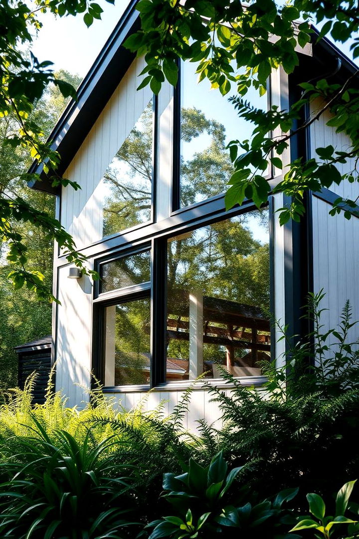 Superior Energy Efficiency and Insulation - 22 Houses With Black Windows