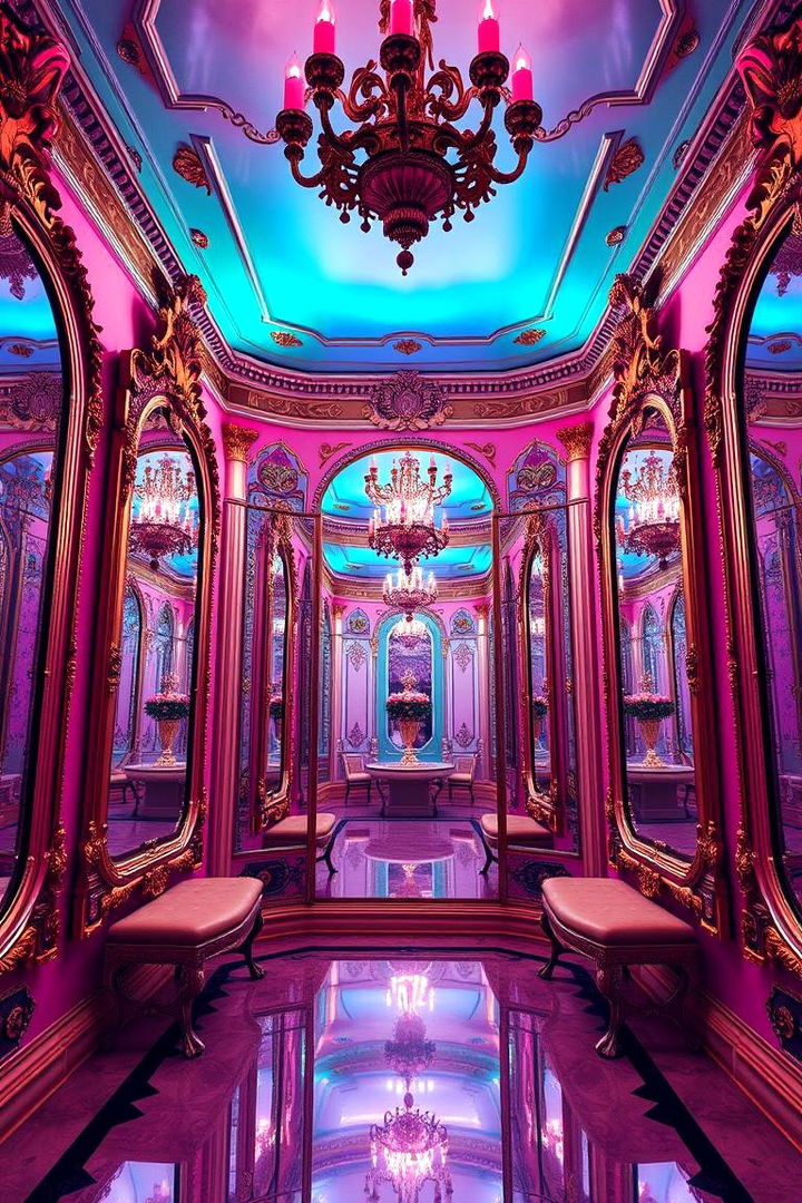 Surreal Mirrors and Reflections - 22 pastel goth bedroom ideas