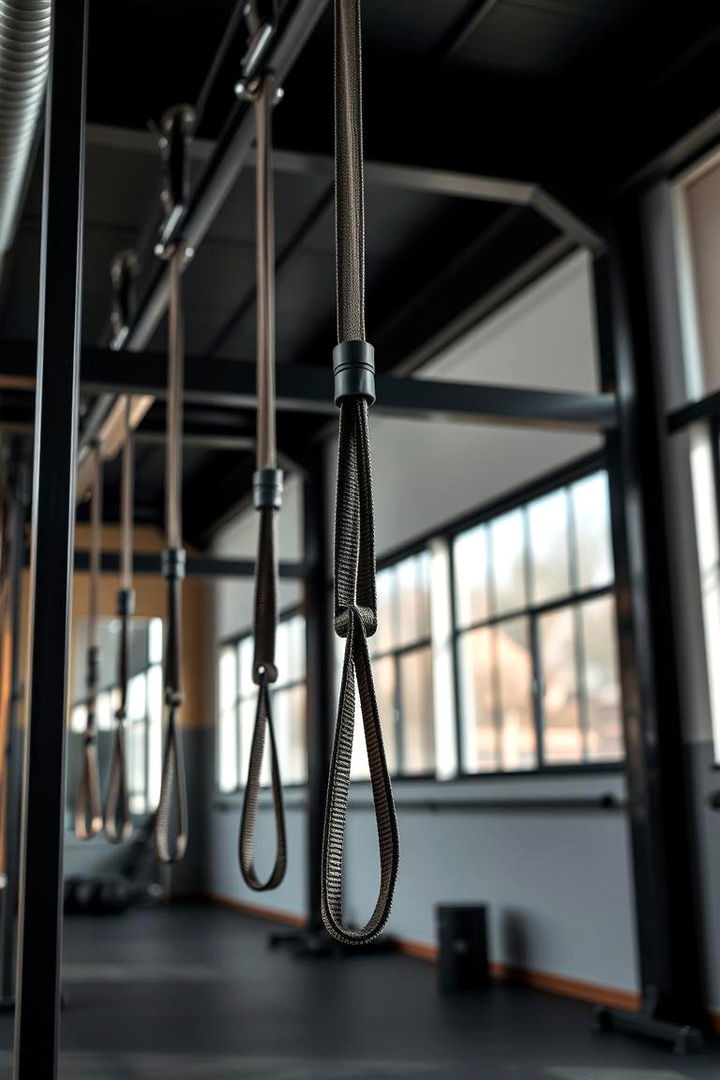 Suspension Training Systems - 22 Small Home Gym Ideas