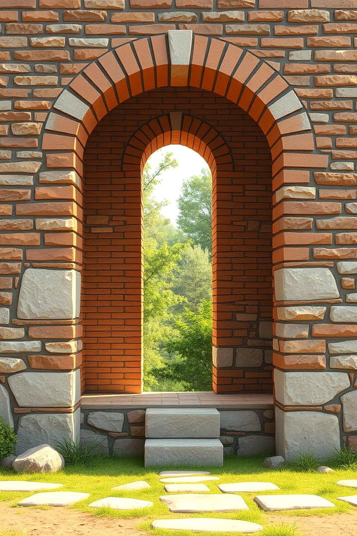 Sustainability Through Materials - 22 Brick Houses With Stone Accents