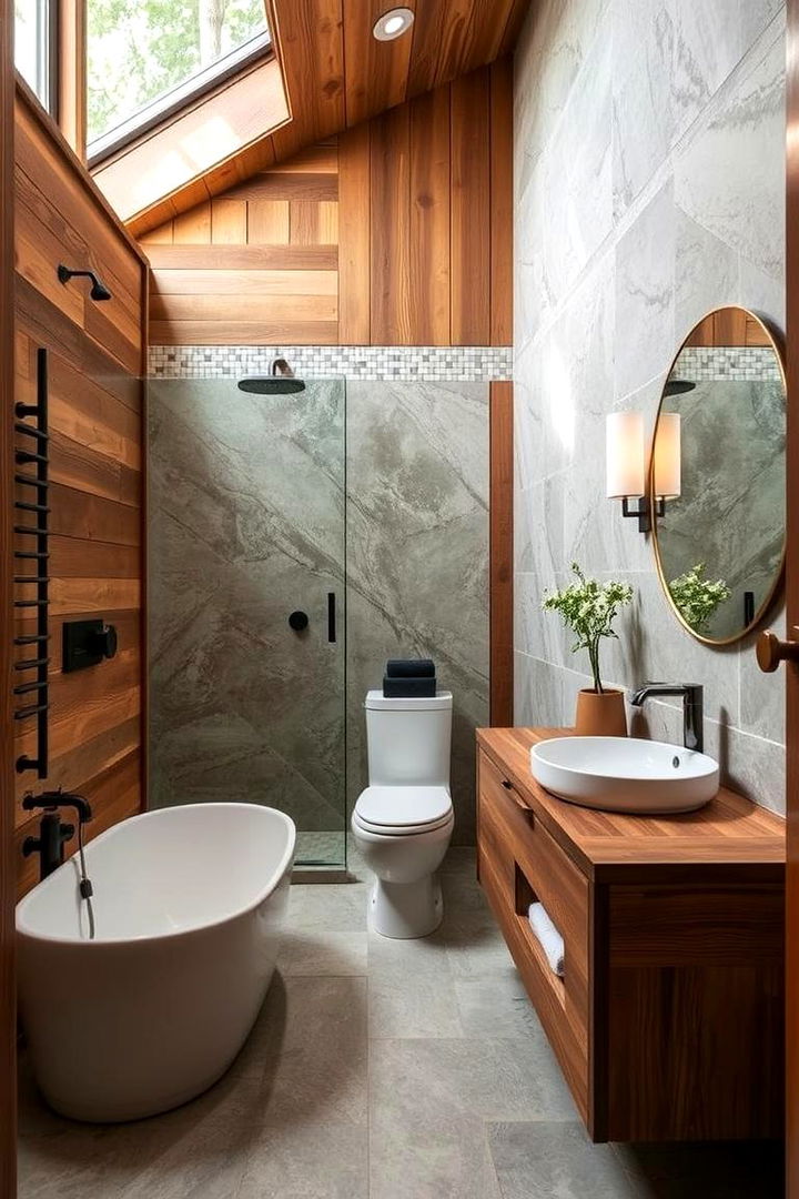 Sustainable Bathroom Features - 22 Mid-century Modern Bathroom Ideas