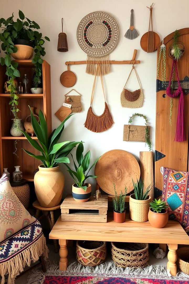 Sustainable Bohemian Craft Decor - 22 Colorful Boho Decor Ideas