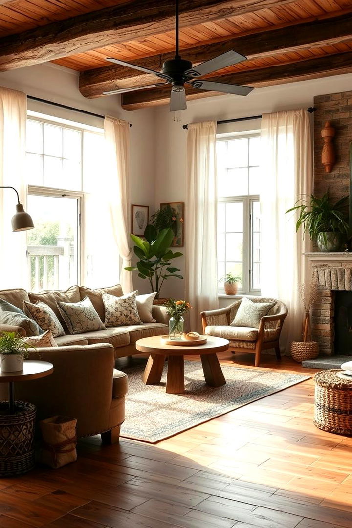 Sustainable Boho Decor - 22 Moody Boho Living Room Ideas