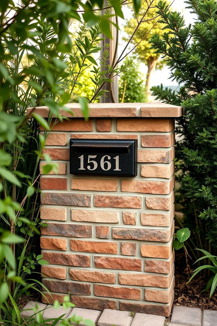Sustainable Brick Mailbox Solutions - 22 Brick Mailbox Ideas