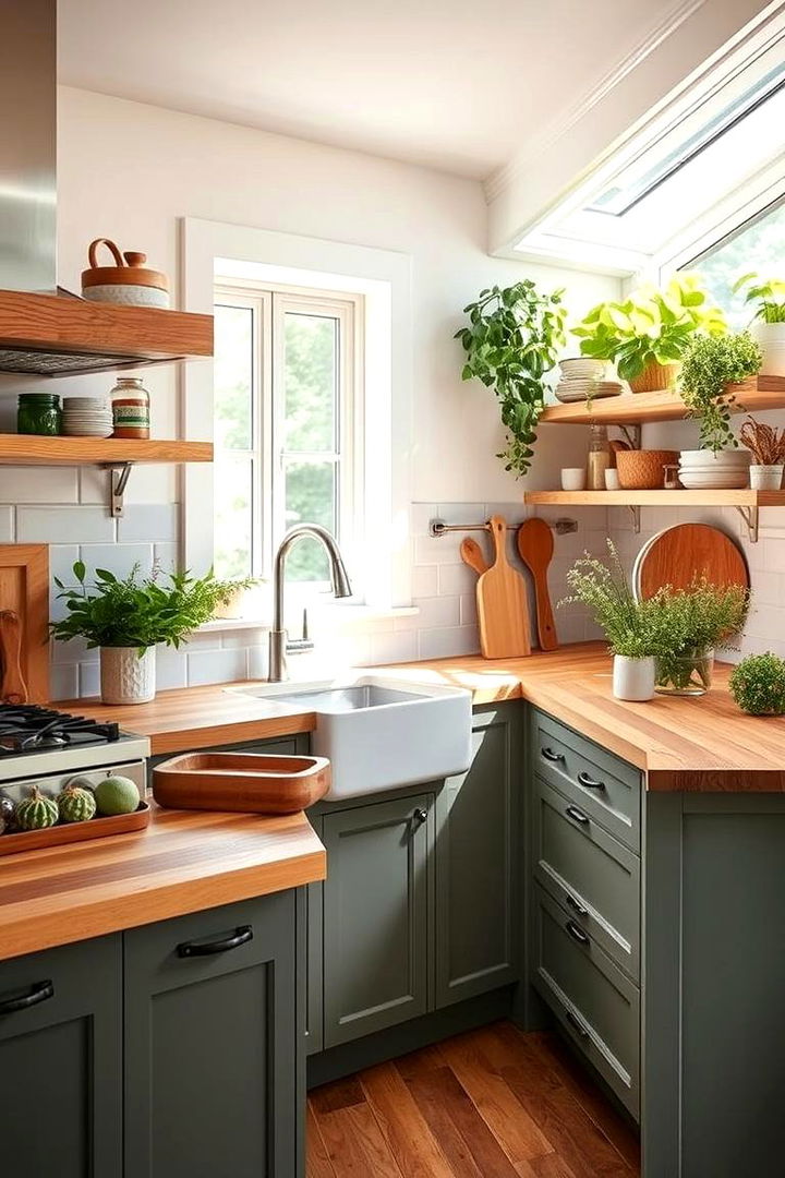 Sustainable Choice for the Future - 22 Kitchens With Butcher Block Countertops
