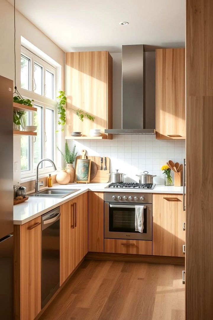 Sustainable Design - 22 Kitchens With Light Wood Cabinets