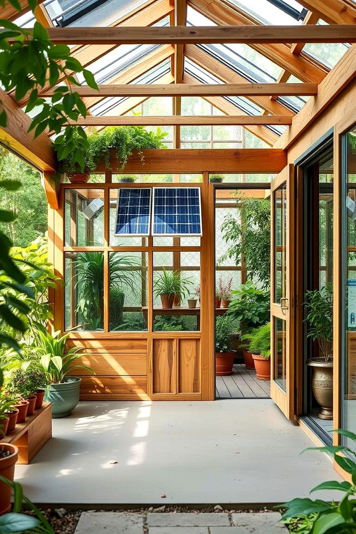 Sustainable Design Sanctuary - 22 Porch Greenhouse Ideas