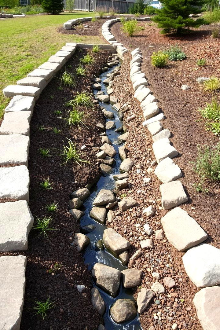 Sustainable Drainage Techniques - 22 Down Sloped Backyard Ideas