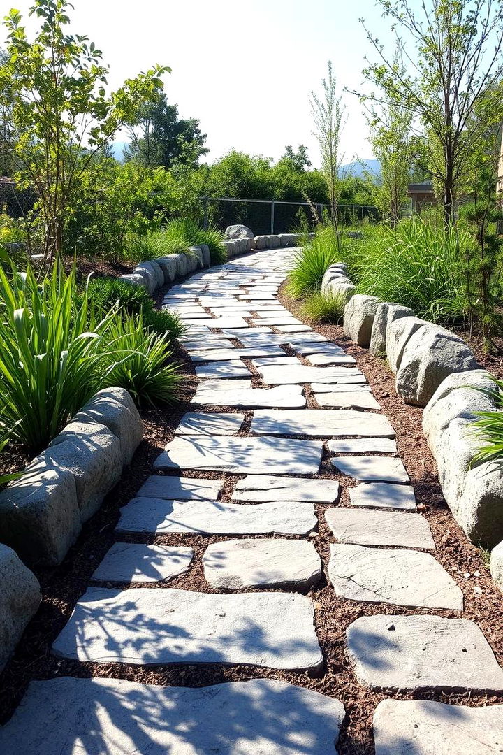 Sustainable Eco Friendly Bluestone Pathway - 22 Bluestone Walkway Ideas