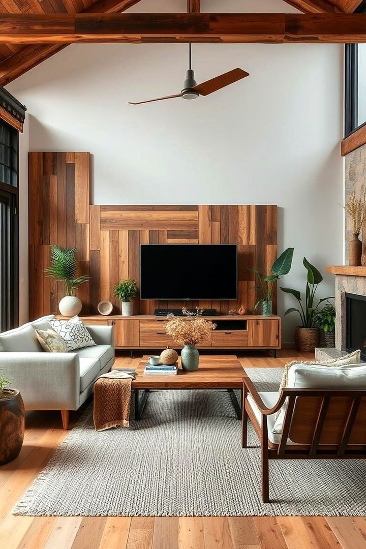 Sustainable Eco Friendly Sanctuary - 22 Aesthetic Living Room Ideas