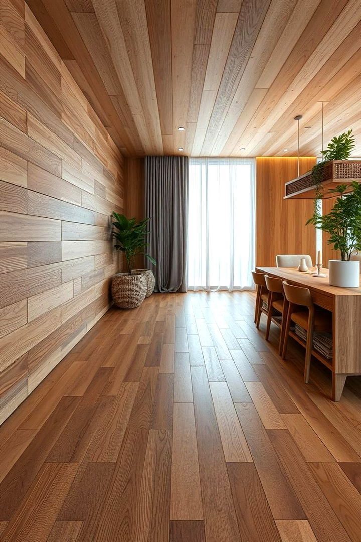 Sustainable Eco Friendly Wood - 22 Living Room Wood Floor Ideas