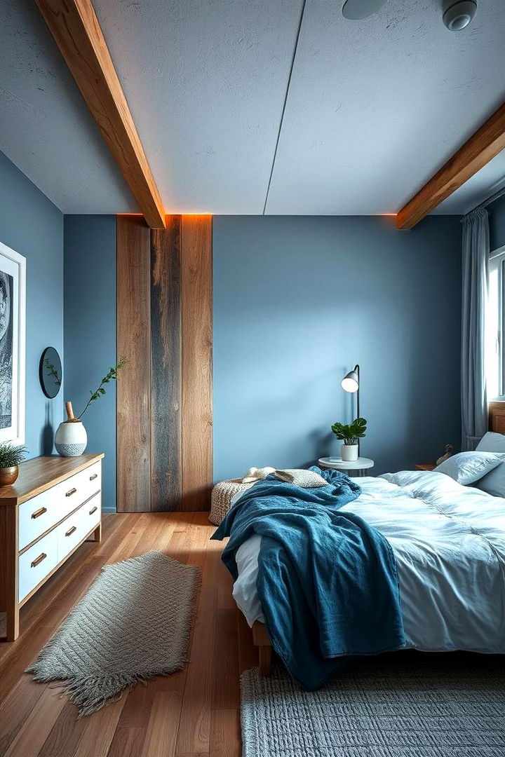 Sustainable Eco Luxe Design - 22 Blue and White Bedroom Ideas