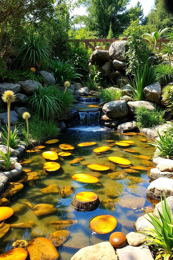 Sustainable Eco Pond - 22 Small Pond Ideas With Waterfalls
