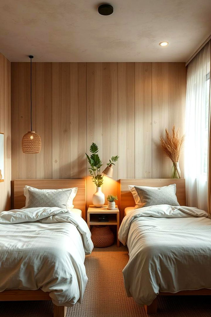 Sustainable Eco friendly Choices - 22 Twin Bedroom Ideas