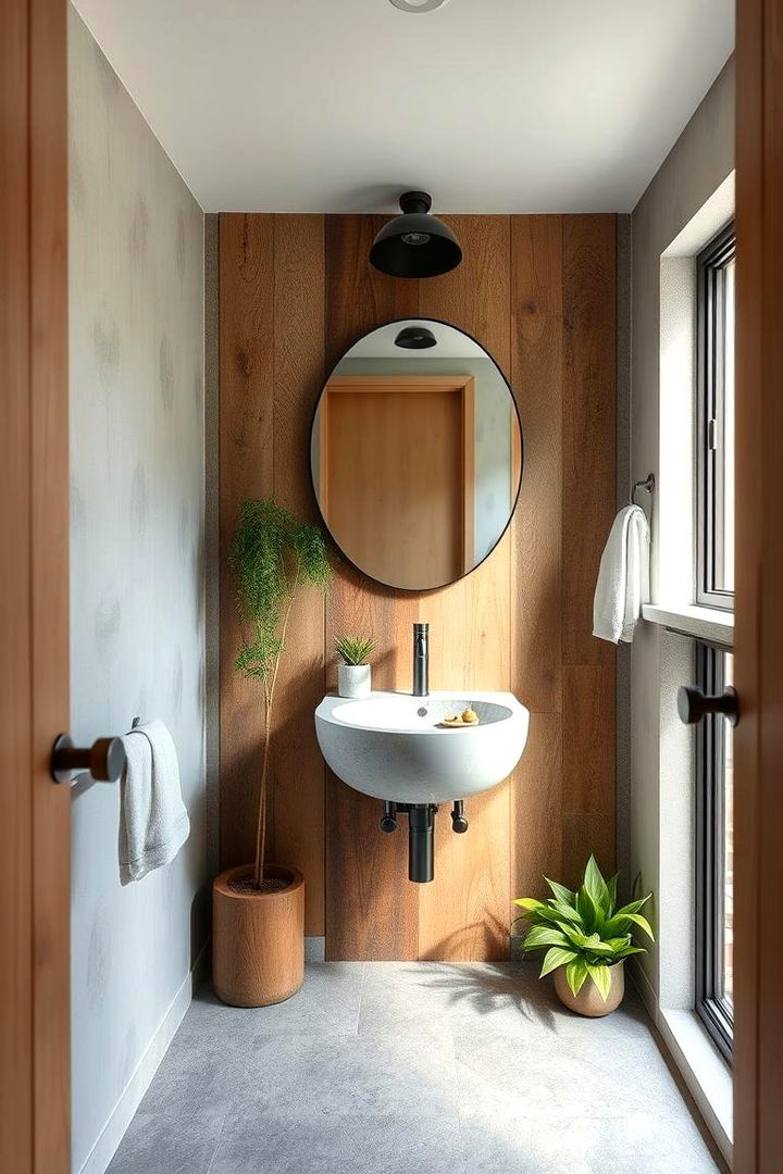 Sustainable Elements in Design - 22 Small Powder Room Ideas