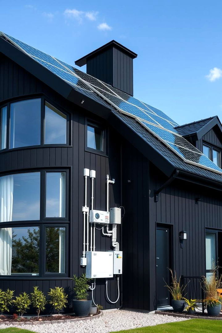 Sustainable Energy Solutions - 22 Modern Black Houses