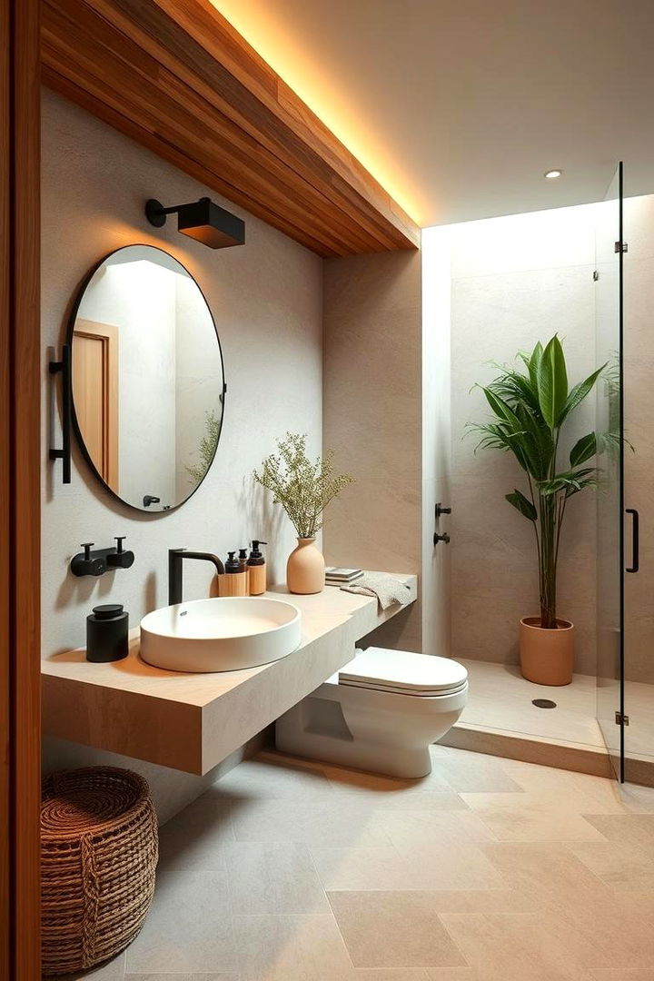 Sustainable Fixtures for Eco Elegance - 22 Cozy Bathroom Ideas