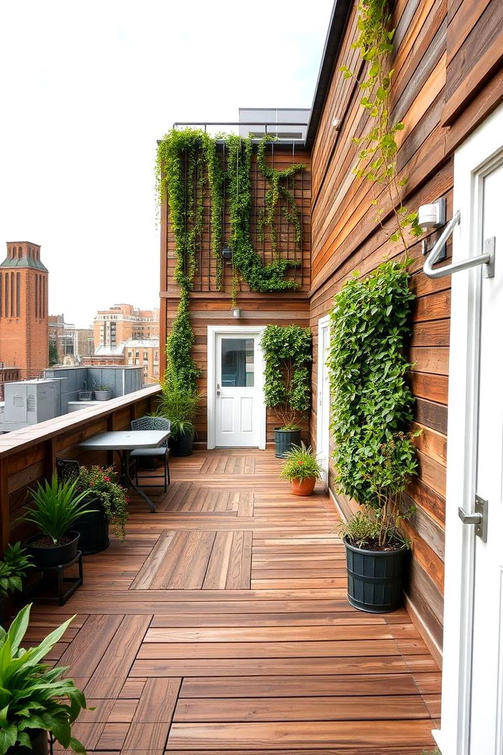 Sustainable Green Deck - 22 Rooftop Deck Ideas
