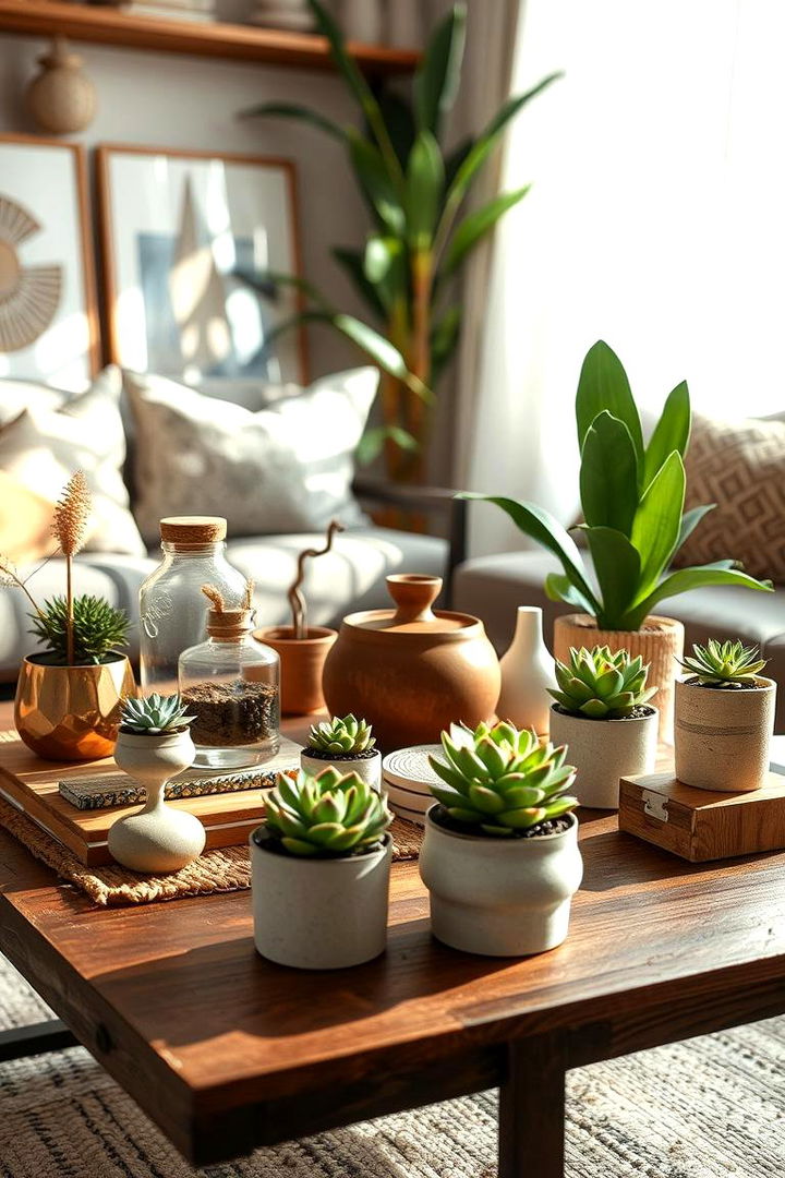 Sustainable Green Decor - 22 Coffee Table Decor Ideas