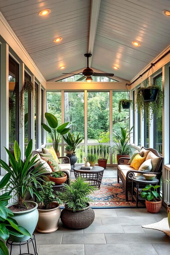 Sustainable Green Design - 22 Small Screened-in Porch Ideas