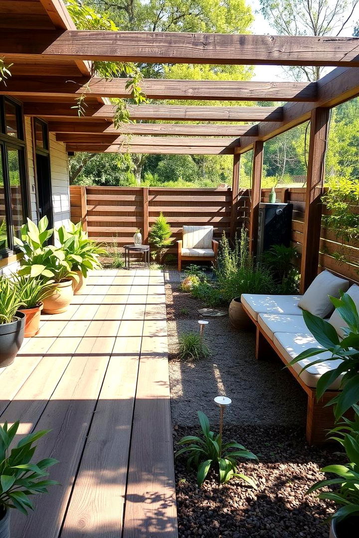 Sustainable Green Patio - 22 Covered Patio Ideas