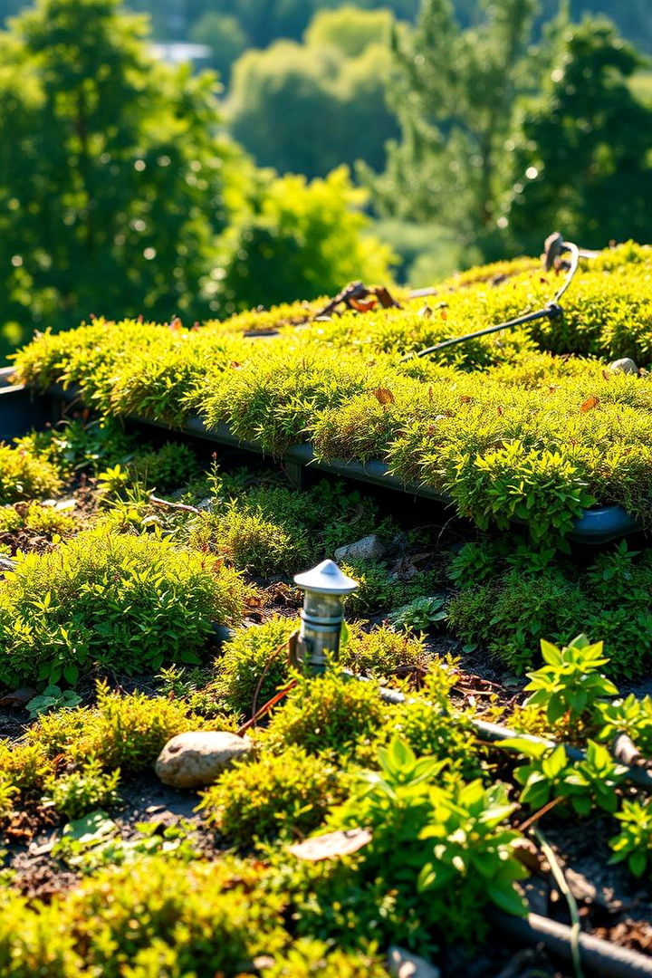 Sustainable Green Roof Cover - 22 Covered Deck Ideas