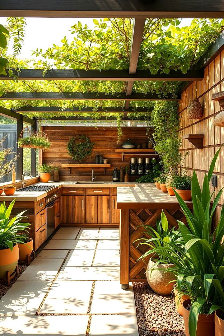 Sustainable Green Roofs - 22 Outdoor Kitchen Roof Ideas