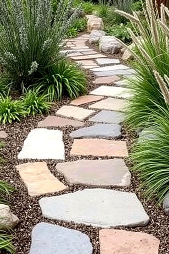 Sustainable Landscape Feature - 22 Flagstone Walkway Ideas