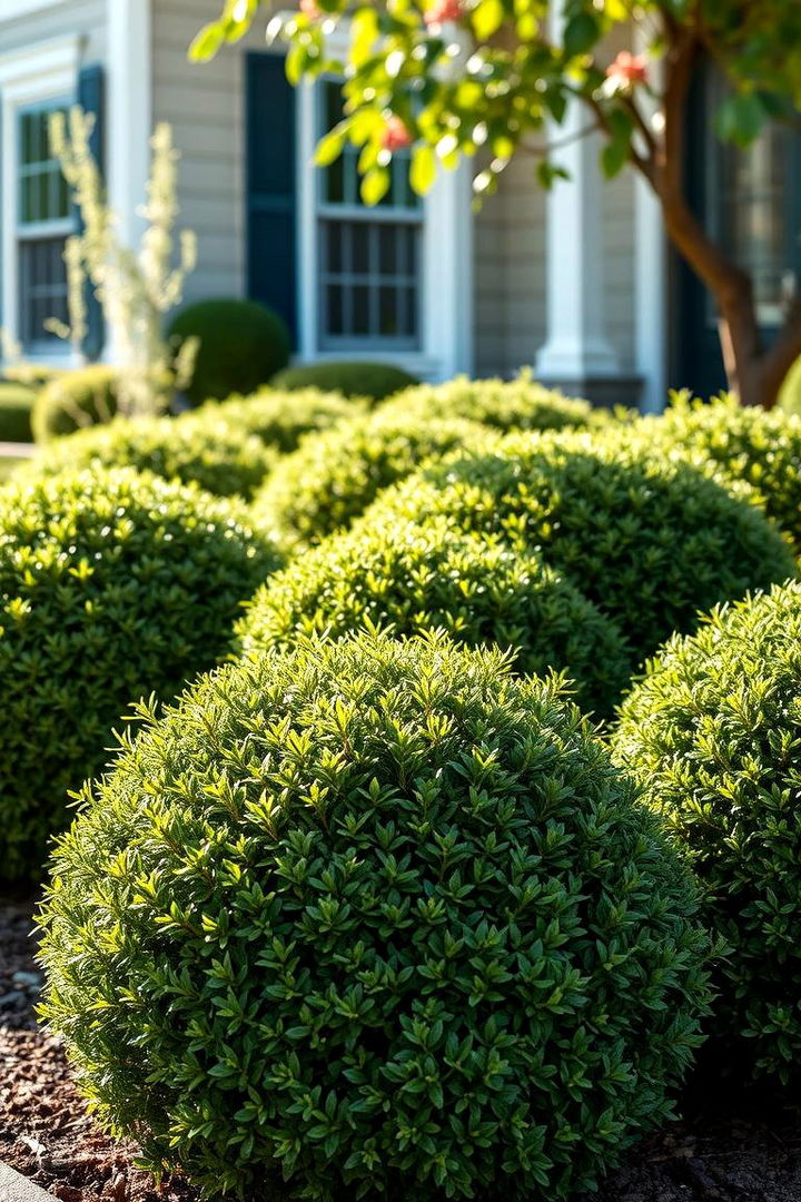 Sustainable Landscaping with Boxwood Shrubs - 22 Front Yard Boxwood Shrubs