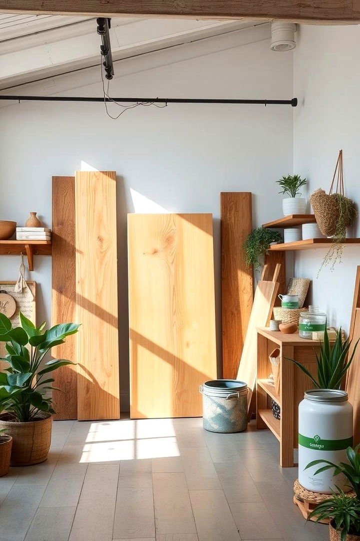 Sustainable Material Choices - 22 Studio Apartment Ideas