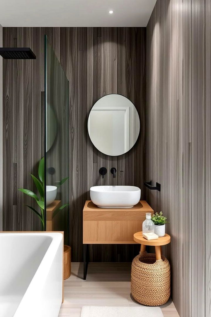 Sustainable Material Choices for Modern Bathrooms - 22 Beadboard Bathroom Ideas