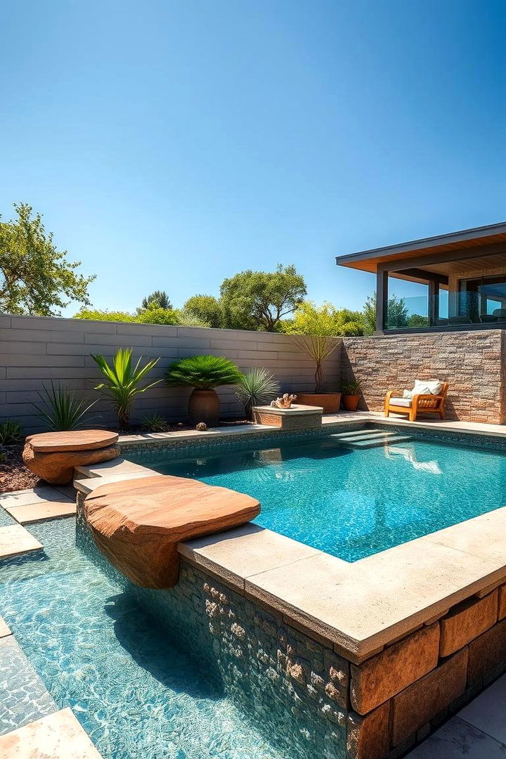 Sustainable Material Lagoon Pool - 22 Lagoon Pool Ideas