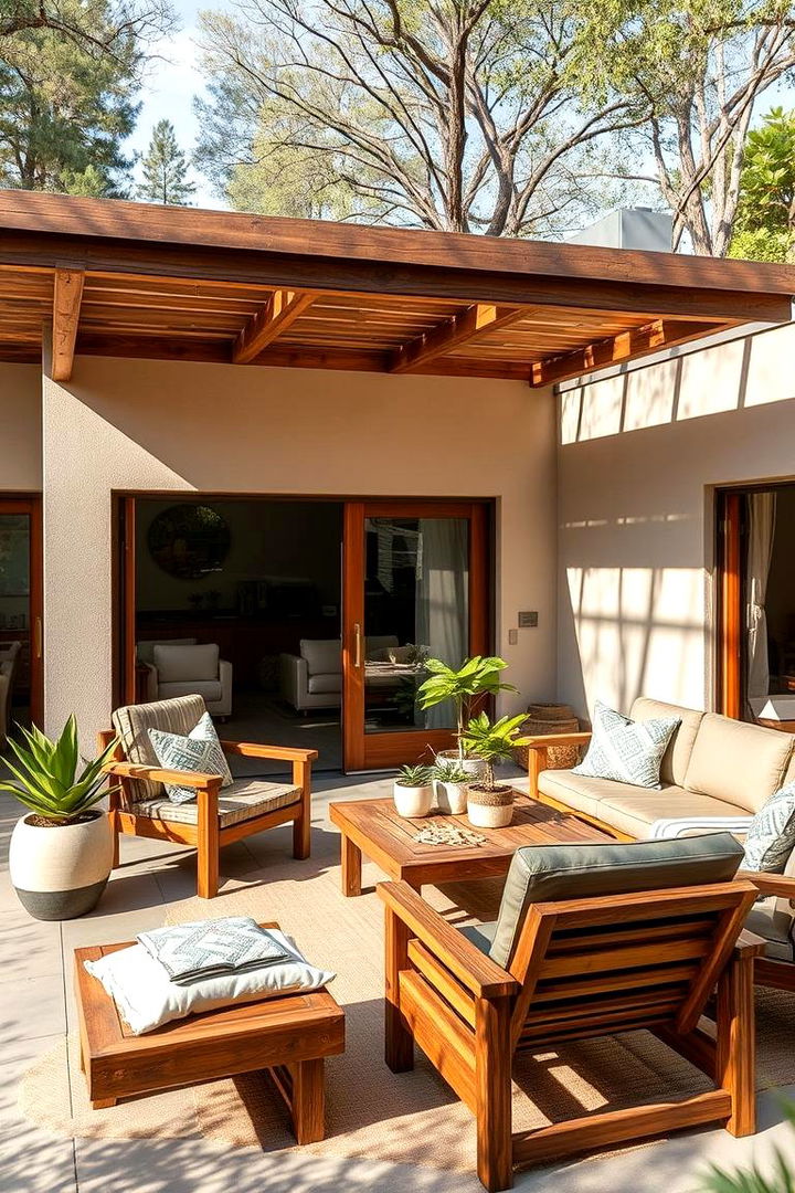 Sustainable Materials - 22 Patio Decor Ideas