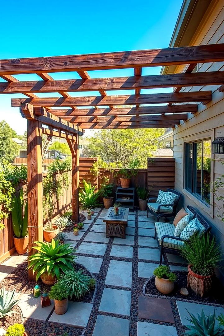 Sustainable Materials Emphasis - 22 Patio With a Pergola Ideas