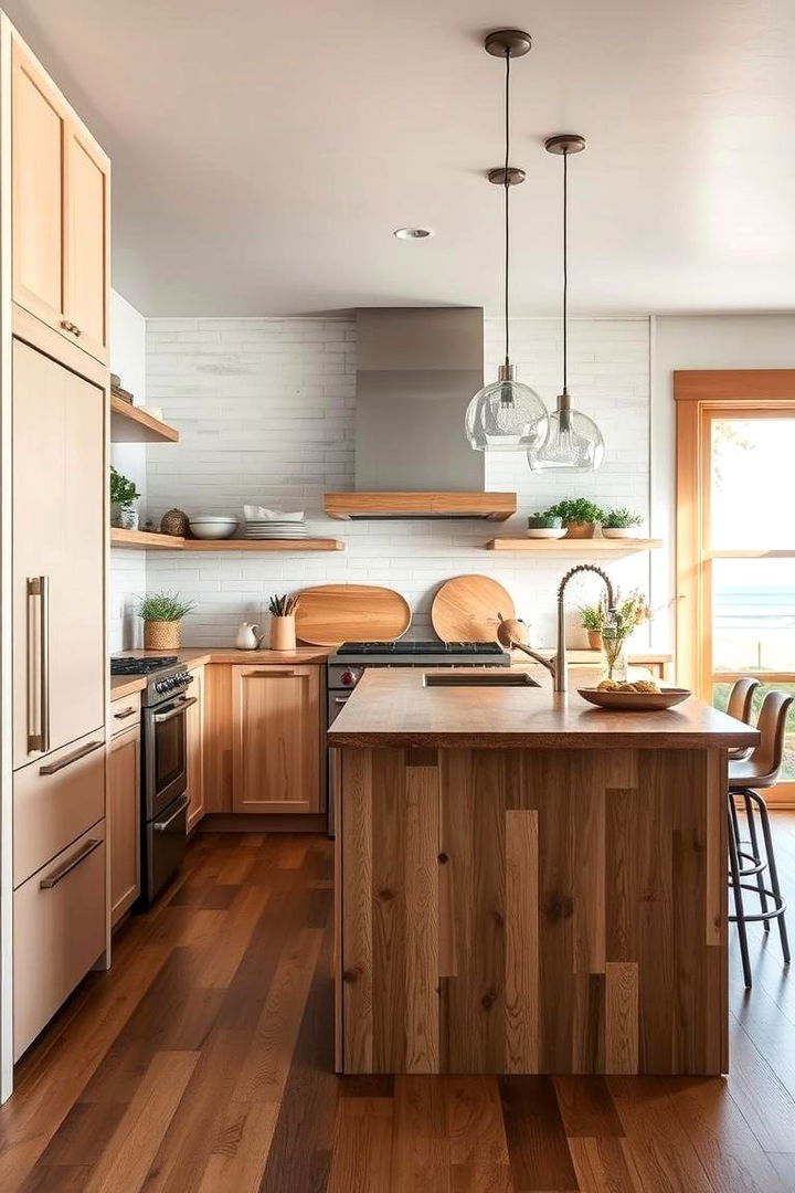 Sustainable Materials Integration - 22 coastal kitchen ideas