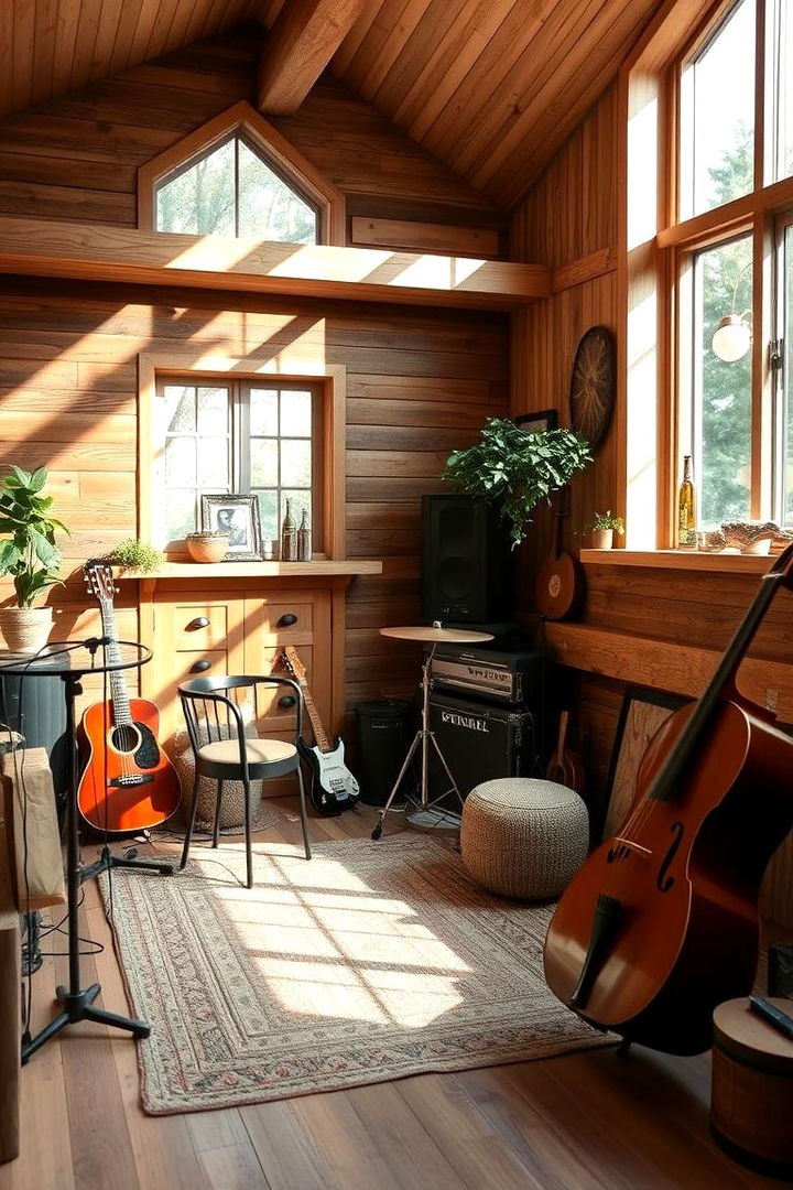 Sustainable Music Space - 22 Music Room Ideas