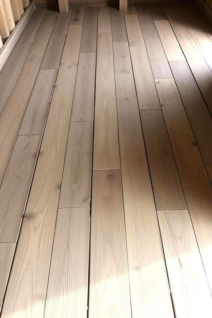 Sustainable Reclaimed Wood Flooring - 22 Shed Floor Ideas