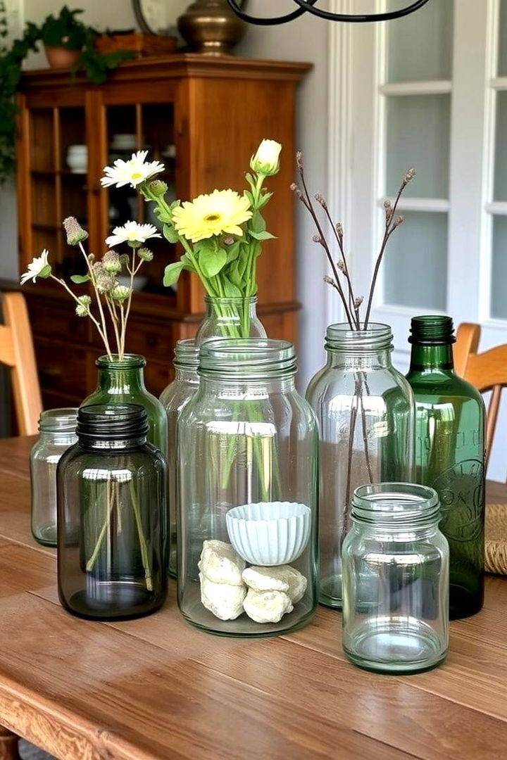 Sustainable Recycled Decor - 22 Dining Table Centerpiece Ideas