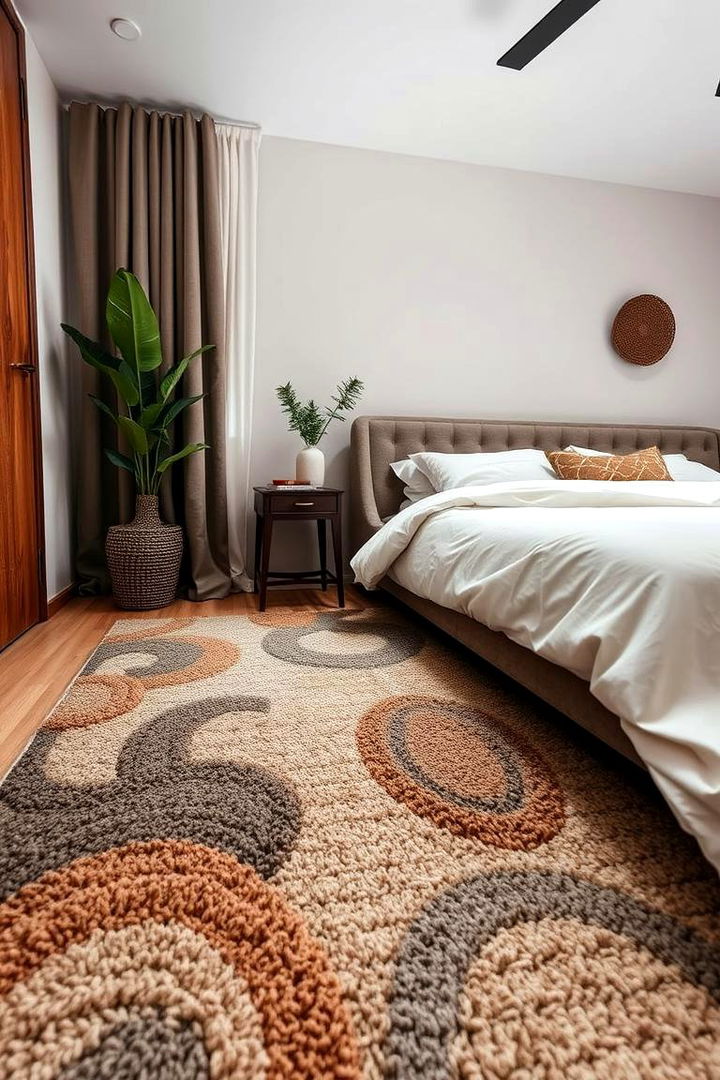 Sustainable Recycled Rugs for Green Living - 22 bedroom rug ideas