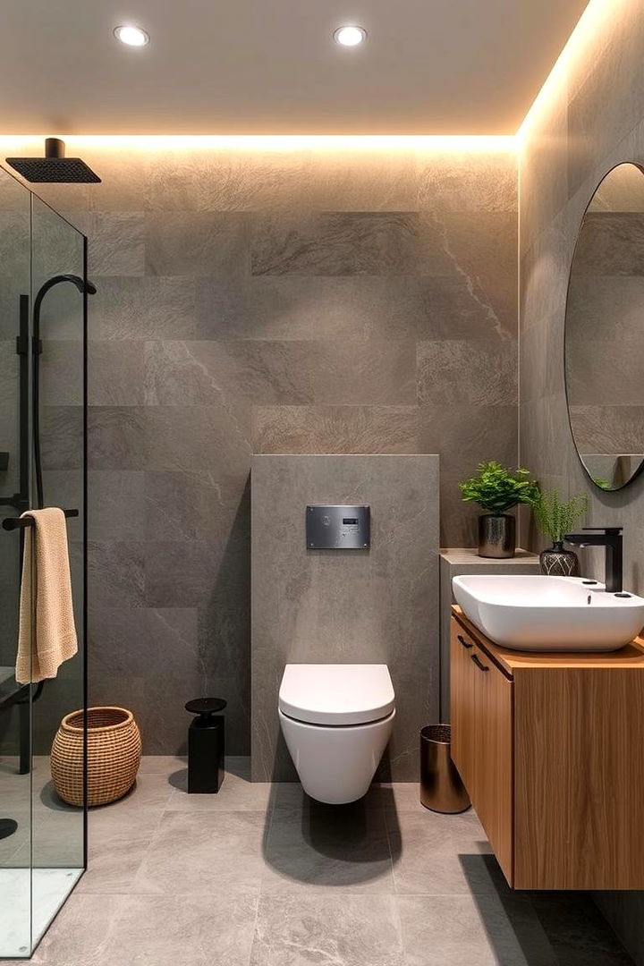 Sustainable Style in Action - 22 Green and Grey Bathroom Ideas
