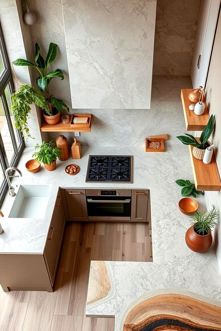 Sustainable Surfaces Selection - 22 Summer Kitchen Ideas