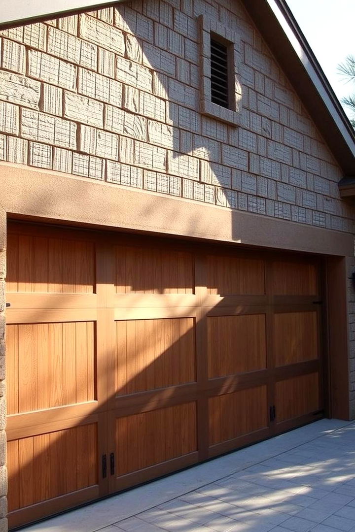 Sustainable Texture Enhancements - 22 Green Garage Door Ideas