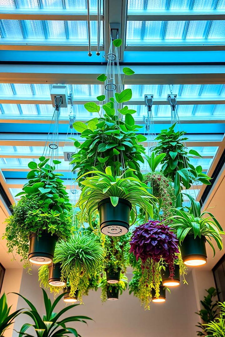 Sustainable Vertical Garden Ceiling - 22 Green Ceiling Ideas